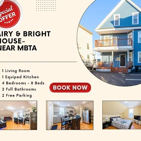 Ferienwohnung 233-3 - 4Br Boston - Peaceful Escape Near Park Zoo